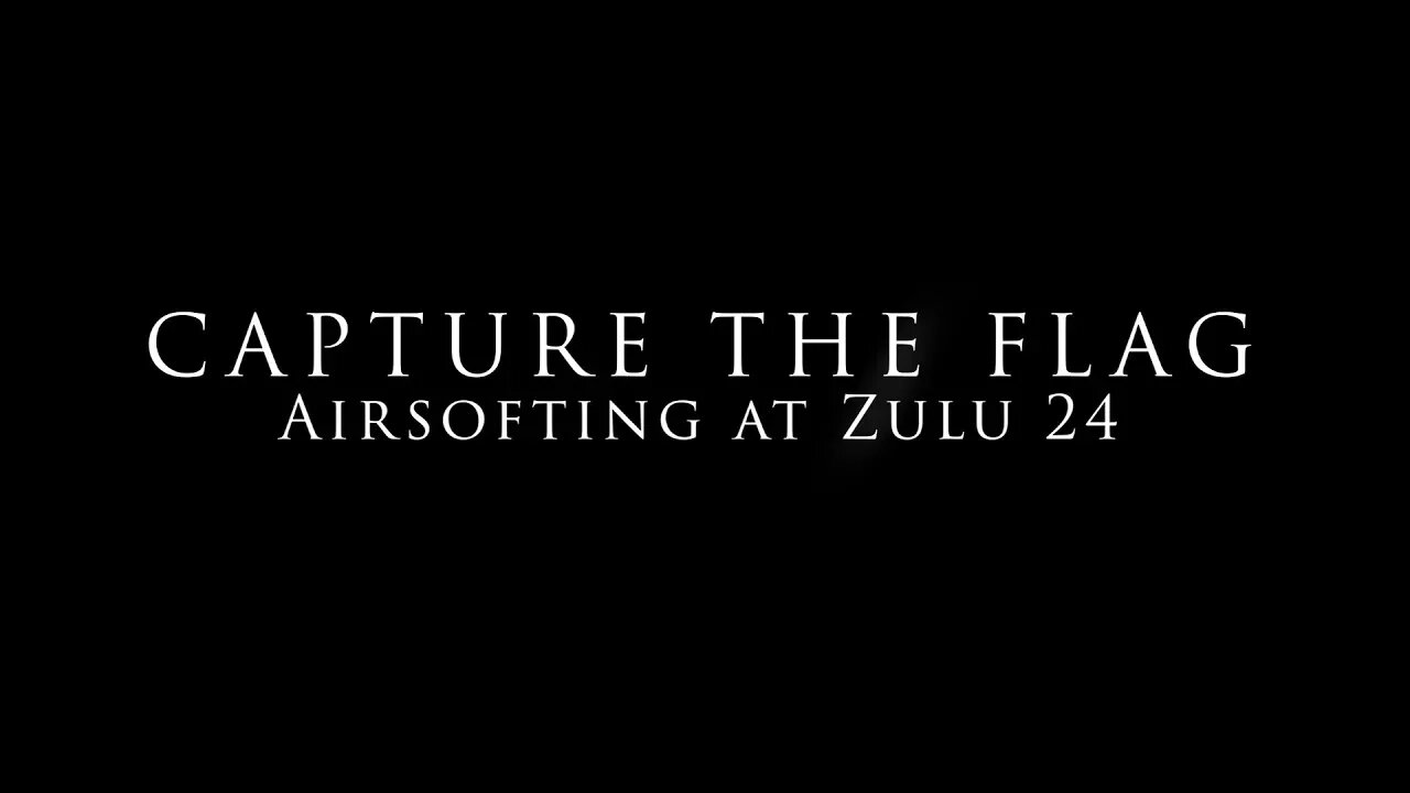 Capture the Flag - Airsofting at Zulu 24 - Helmet Cam - GoPro Hero 7 Footage