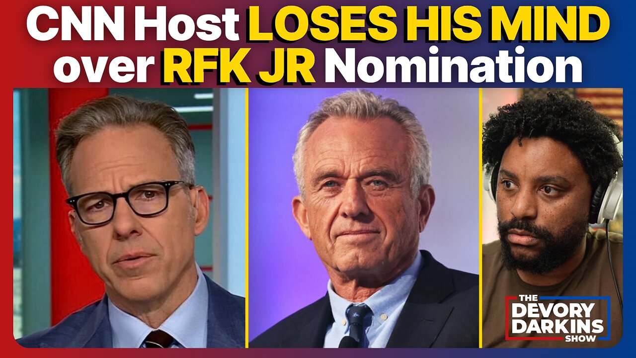 "This Can't Be Real!" CNN Jake Tapper LOSES HIS MIND over RFK Jr Nomination