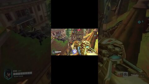 Overwatch 2 - Pharah - Poor Sigma (Competitive - Role Queue) Xbox #shorts