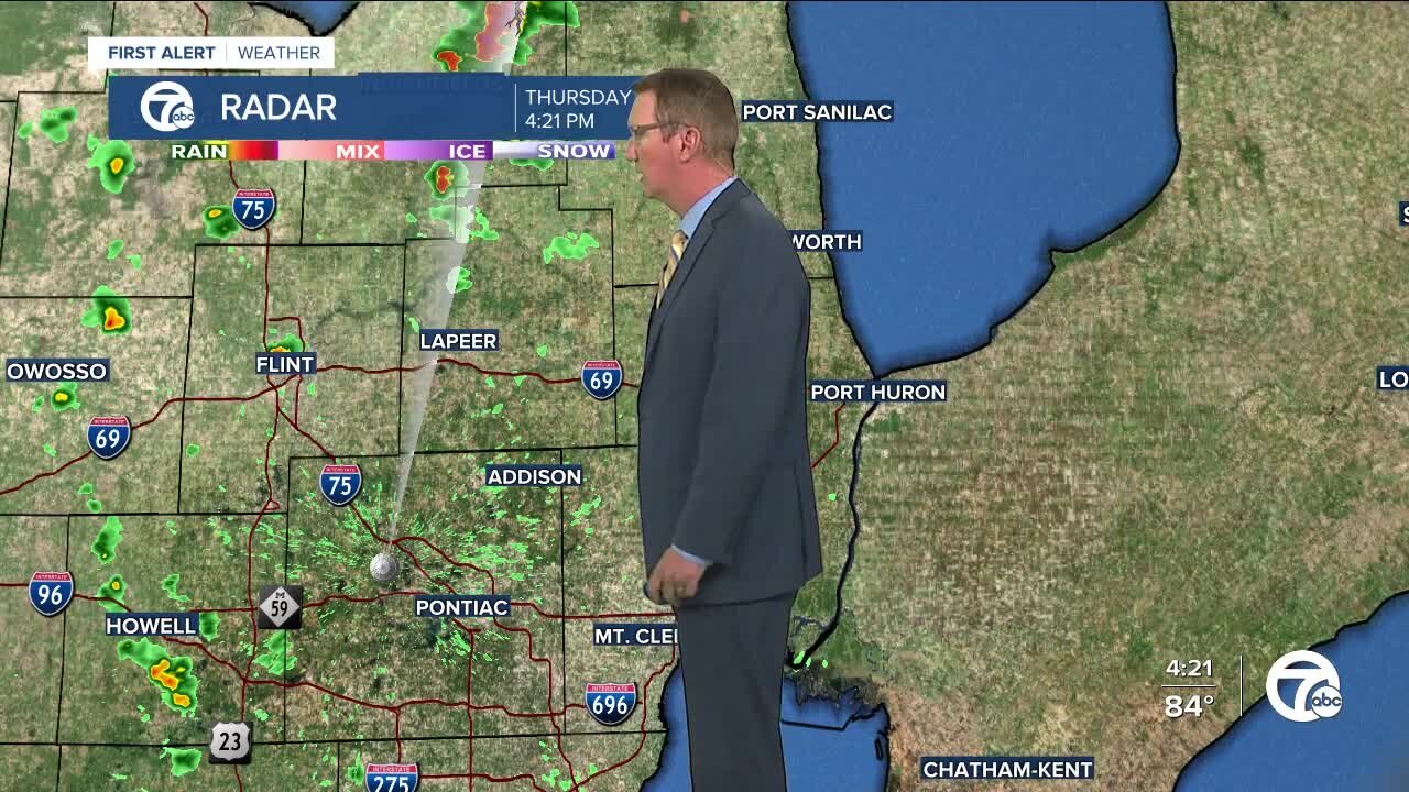 Still hot and humid