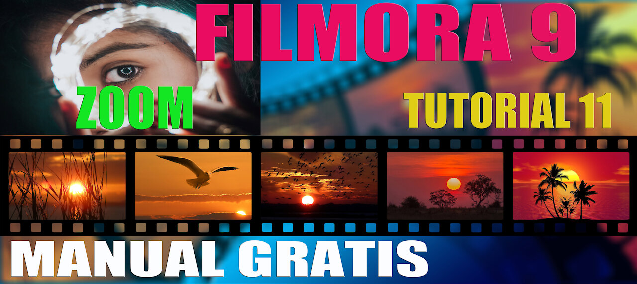 COMO UTILIZAR ZOOM EN TEXTO FILMORA 9 TUTORIAL 11 MANUAL GRATIS