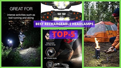 Best Rechargeable Headlamps | Best rechargeable headlamps for camping