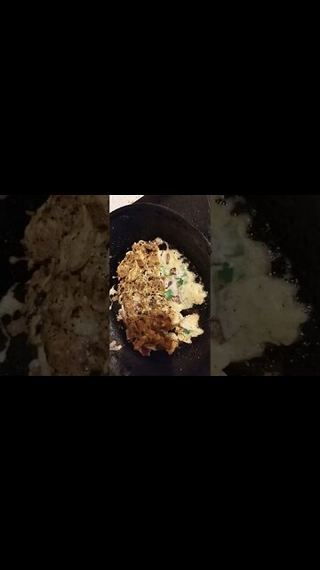 4 simple steps to an easy breakfast omelette #shorts