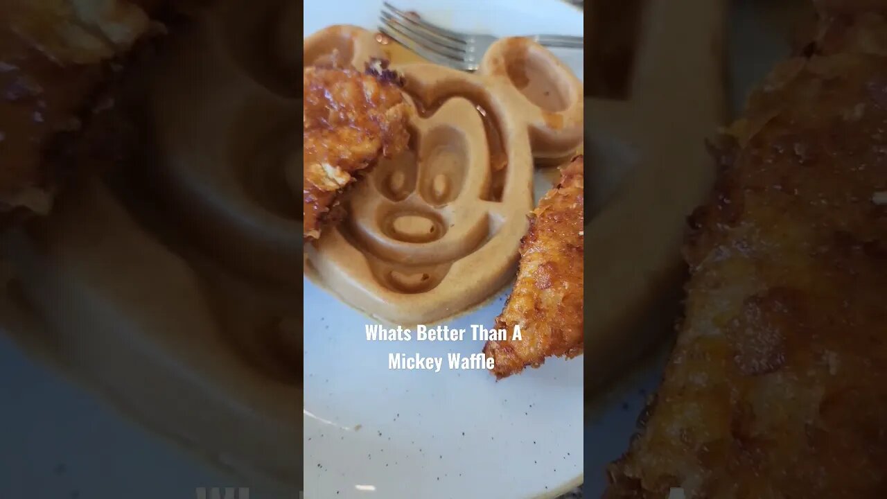 What's Better Than A Mickey Waffle?