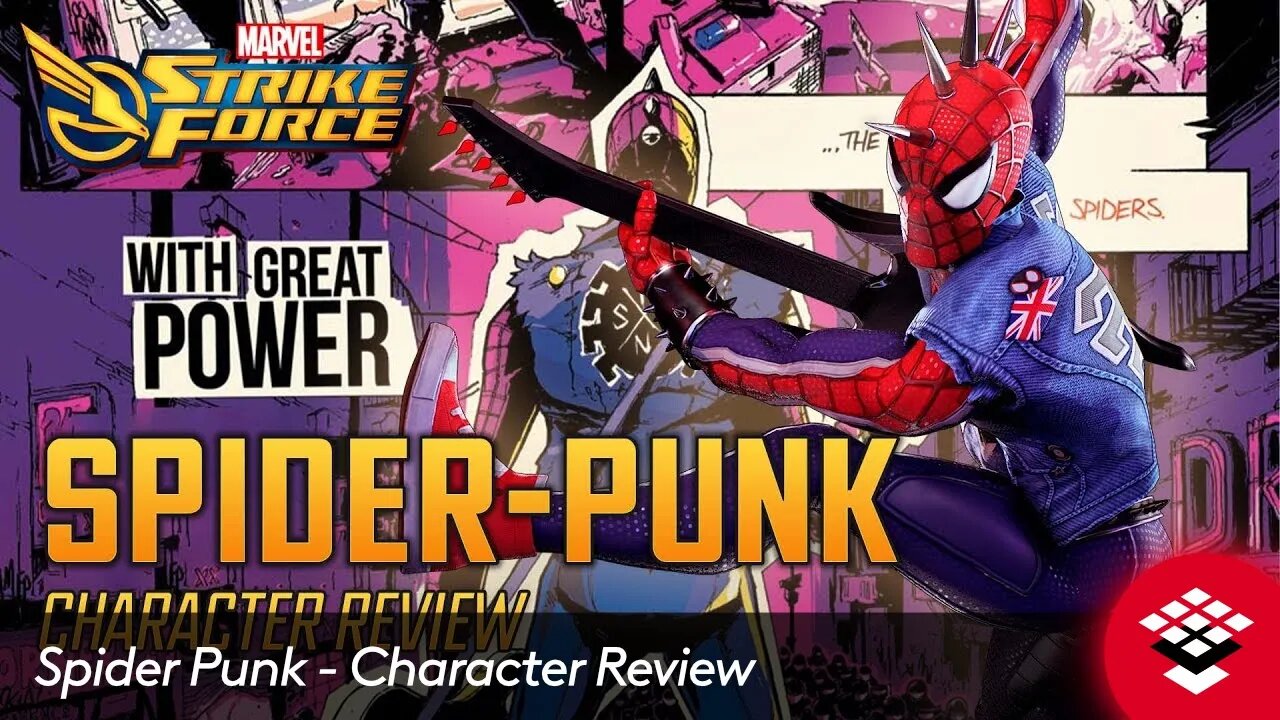 Spider Punk Character Review MARVEL Strike Force