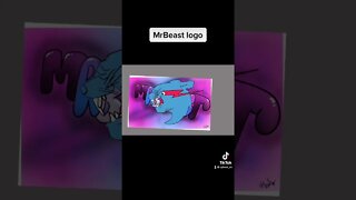 I drew MrBeast logo… #tiktok #new #funny