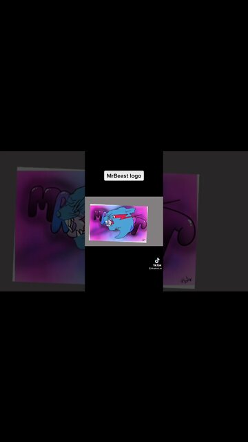 I drew MrBeast logo… #tiktok #new #funny