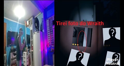 Phasmohobia VR, tirei foto do Wraith TEASER