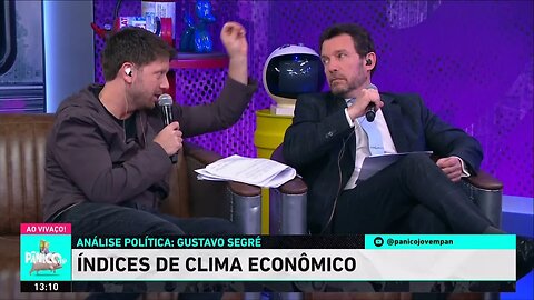 GUSTAVO SEGRÉ EM: ANÁLISES POLÍTICAS, PARÓDIA E UMA BELA CANÇÃO