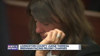 Livingston Co. Judge Theresa Brennan being charged with three felonies