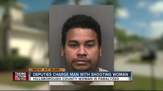 Deputies charge man with shooting woman