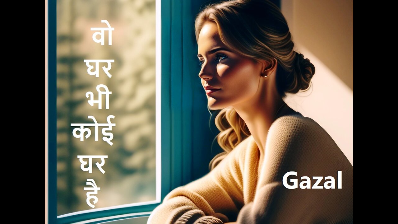 वो घर भी कोई घर है Gazal