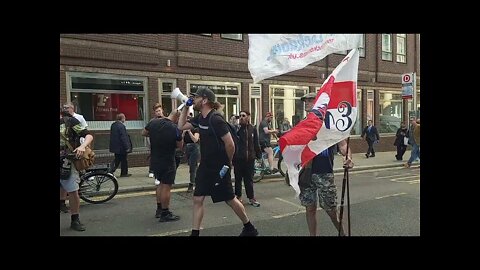 Freedom protesters visit Public Heath England