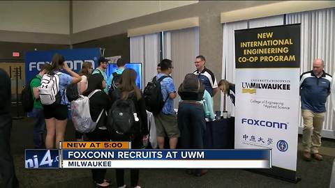 First formal Foxconn Day kicks off at UWM