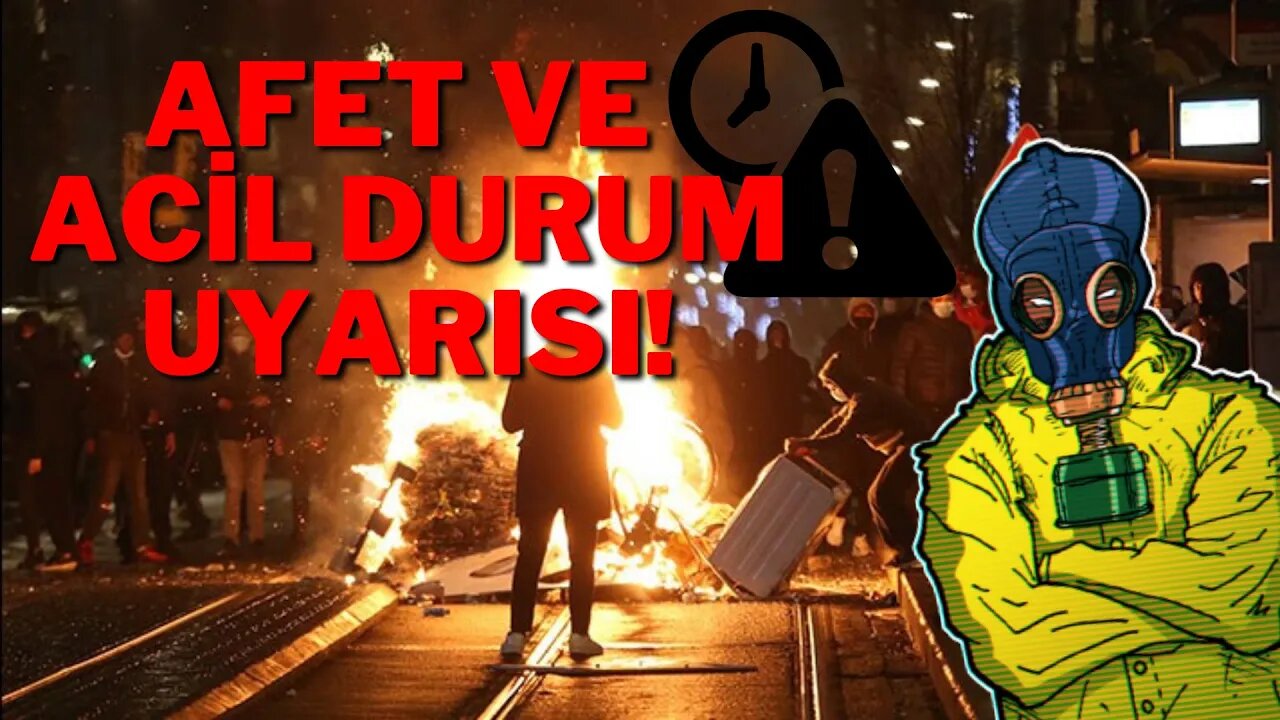 Afet ve Acil Durum için 4 seviyeli Hazırlık