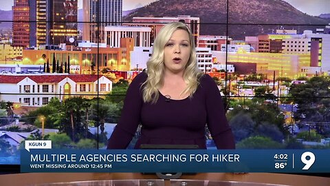 Multiple agencies looking for stranded hiker near Starr Pass