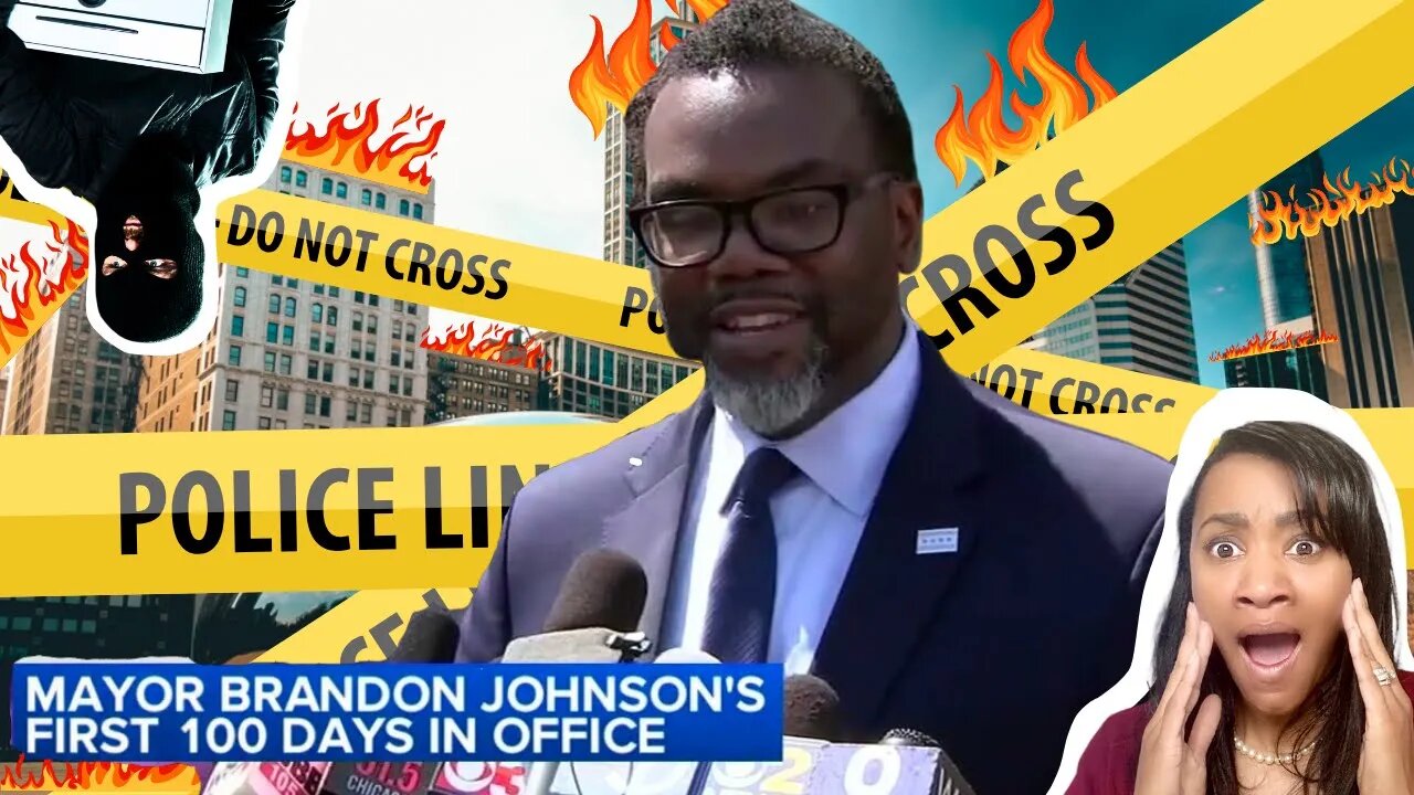 From Celebration to Catastrophe: Chicagos' Mayor Brandon Johnson's 100 Days Exposed