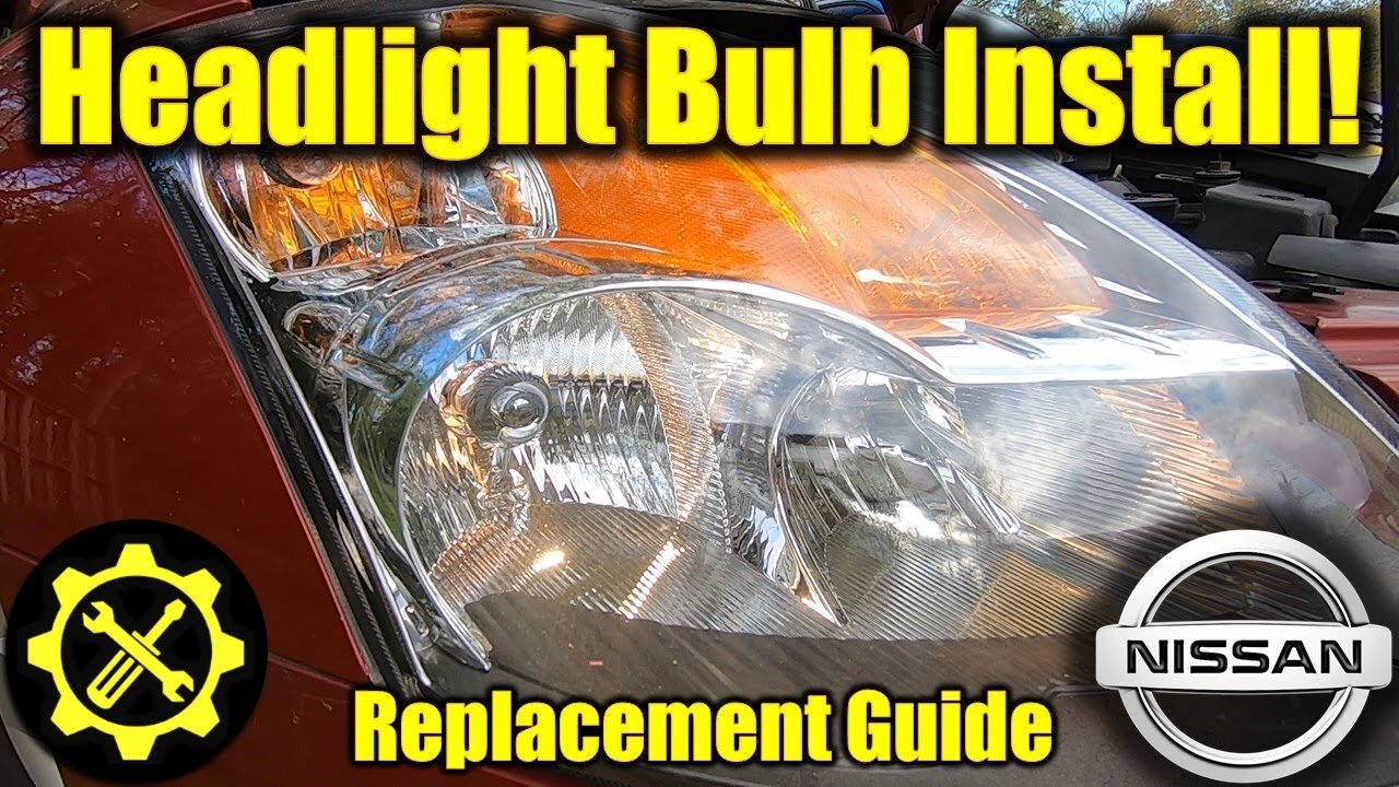 2007 - 2012 Nissan Altima Headlight Bulb Replacement!