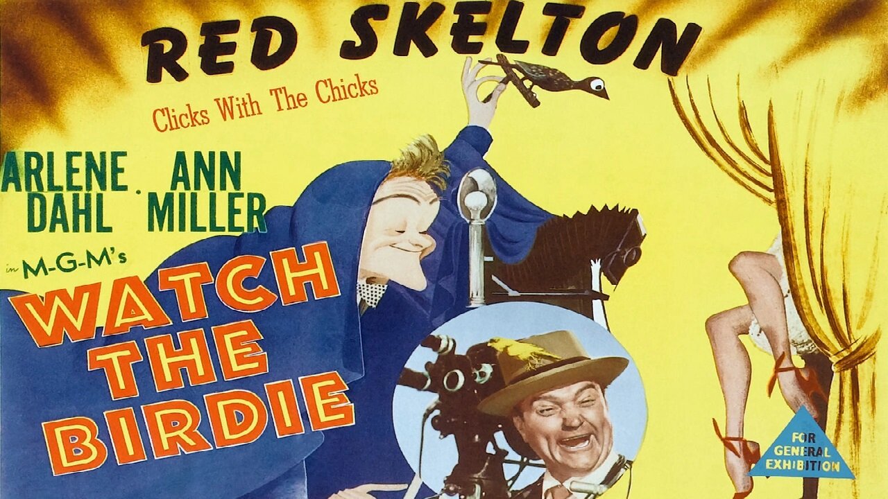 Watch The Birdie (1950) Red Skelton, Arlene Dahl, Ann Miller