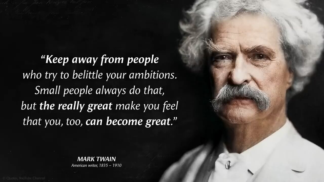 36 Life Lessons from MARK TWAIN that are Worth Listening To! _ Life-Changing Quotes