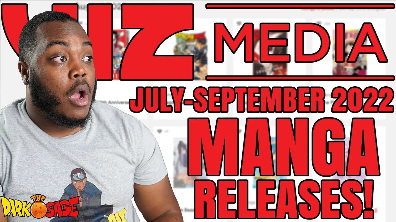 IS @vizmedia DROPPING HEAT THIS SUMMER?! | Viz Media Manga Releases For July-September 2022