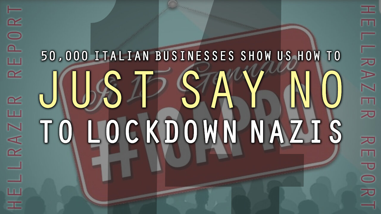 50,000 BUSINESSES DEFY LOCKDOWN NAZIS