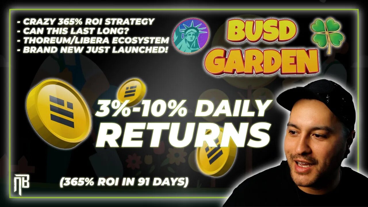 365% ROI in 91 Days | BUSD GARDEN #DeFi #crypto #busd