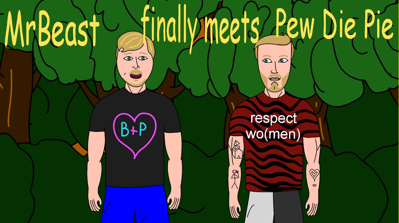 Mr beast finally meats Pew die pie