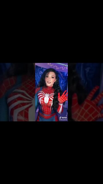 Rate the Girls: Best Spiderwoman TikTok Cosplay Contest #7 (Spiderman) 🕷💖 #shorts