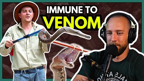 Becoming Immune to Toxic Snake Venom | Dr. Nick Youngman