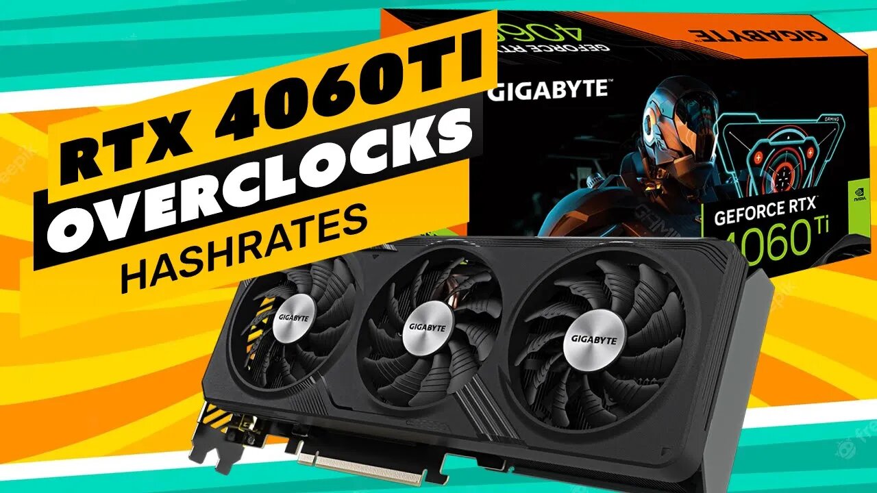 ⛏️🤑 NVIDIA RTX 4060Ti - RENTABILIDADE E OVERCLOCKS | ETC | ERG | RVN | KAS | RXD | NEXA