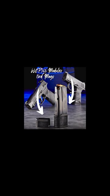 WCP365 Grip Modules & 15-Round Magazines - Installation Tutorial #Shorts