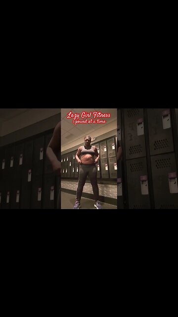 Lazy Girl Fitness. 1 pound at a time. Fitness# #blackyoutube #short