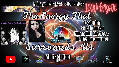 TETSU S2E45 with special guest Sarah Garcia MoonGirl Mistress of the Paranormal