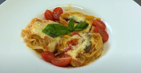 My Favorite Pasta With Meat And Tomatoes