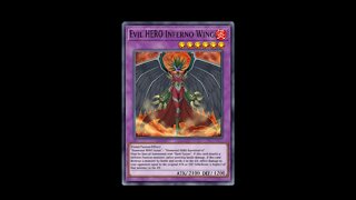 Yu Gi Oh! Evil HERO Inferno Wing