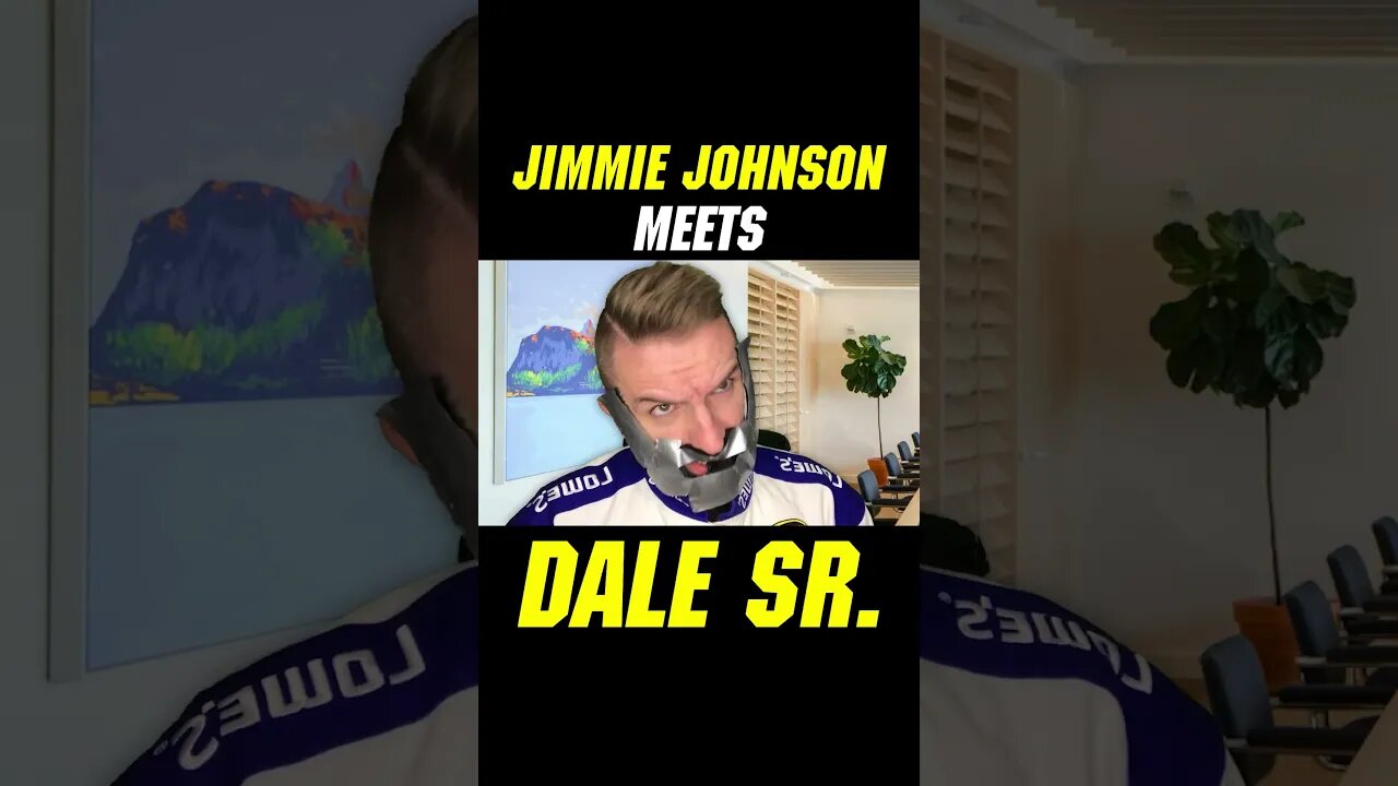 Jimmie Johnson Meets Dale Sr. #Shorts #NASCAR