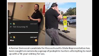 State Rep Candidate Matt Trowbridge (D) of Massachusetts, gets CAUGHT trying to meet a 14yr minor.