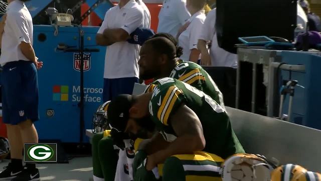 Packers join in on NFL-wide anthem protests