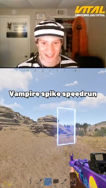 Rust vampire spike speedrun