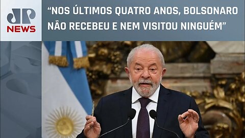 Lula: “Nos últimos 4 anos, Bolsonaro não recebeu e nem visitou ninguém”