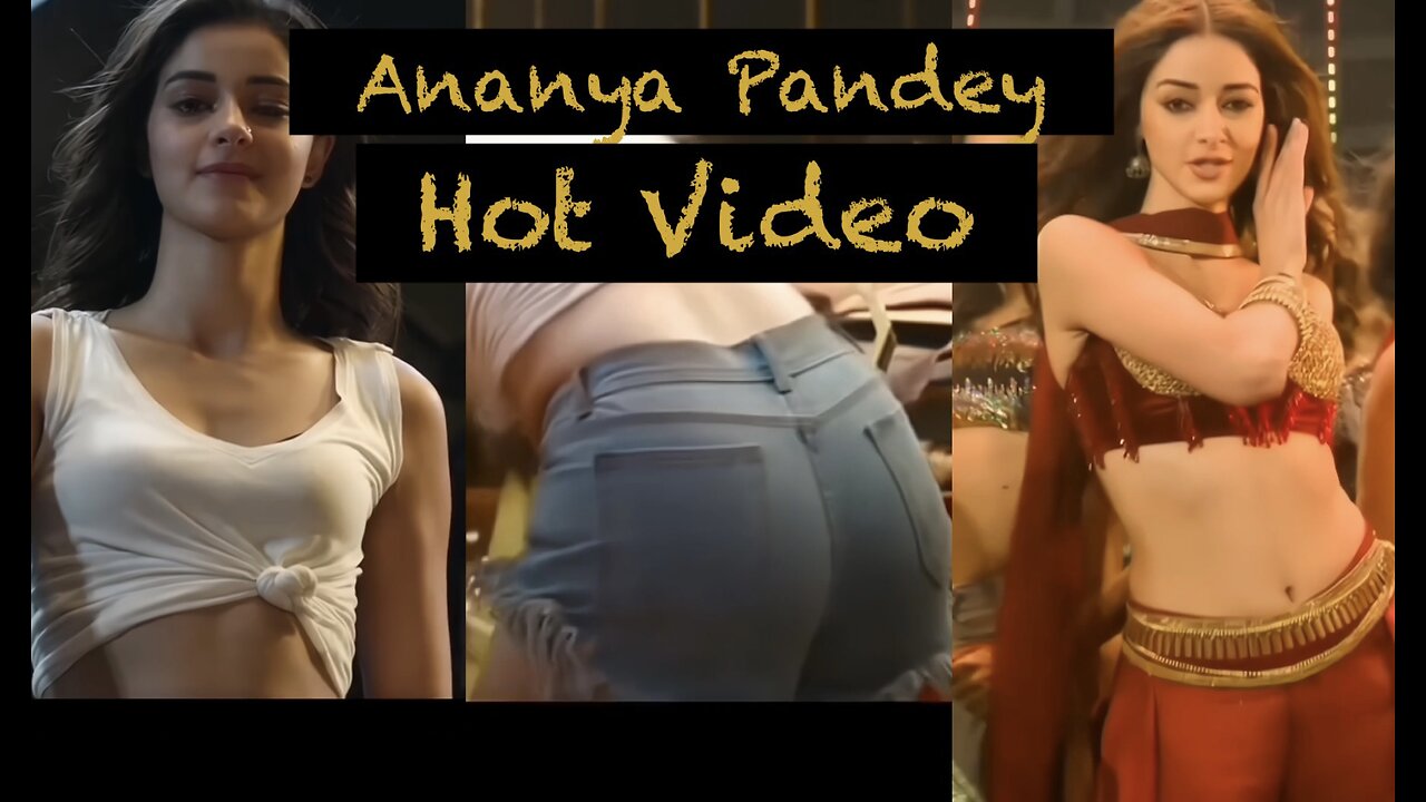 Ananya Pandey Compilations From Item Somgs | Beautiful Untalented Indian bollwood Actress |