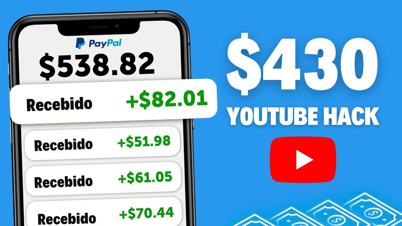 Receba $11 a Cada 10 Minutos Com Esse Incrível Hack do YouTube - Ganhar Dinheiro Online