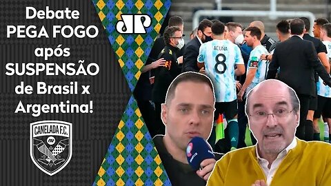 "É VERGONHOSO! Os argentinos MENTIRAM e NÃO DEVERIAM ter entrado no Brasil!" Debate FERVE!