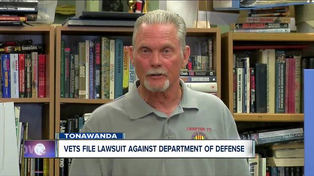 Vets, UB file lawsuit against Dept of Defense