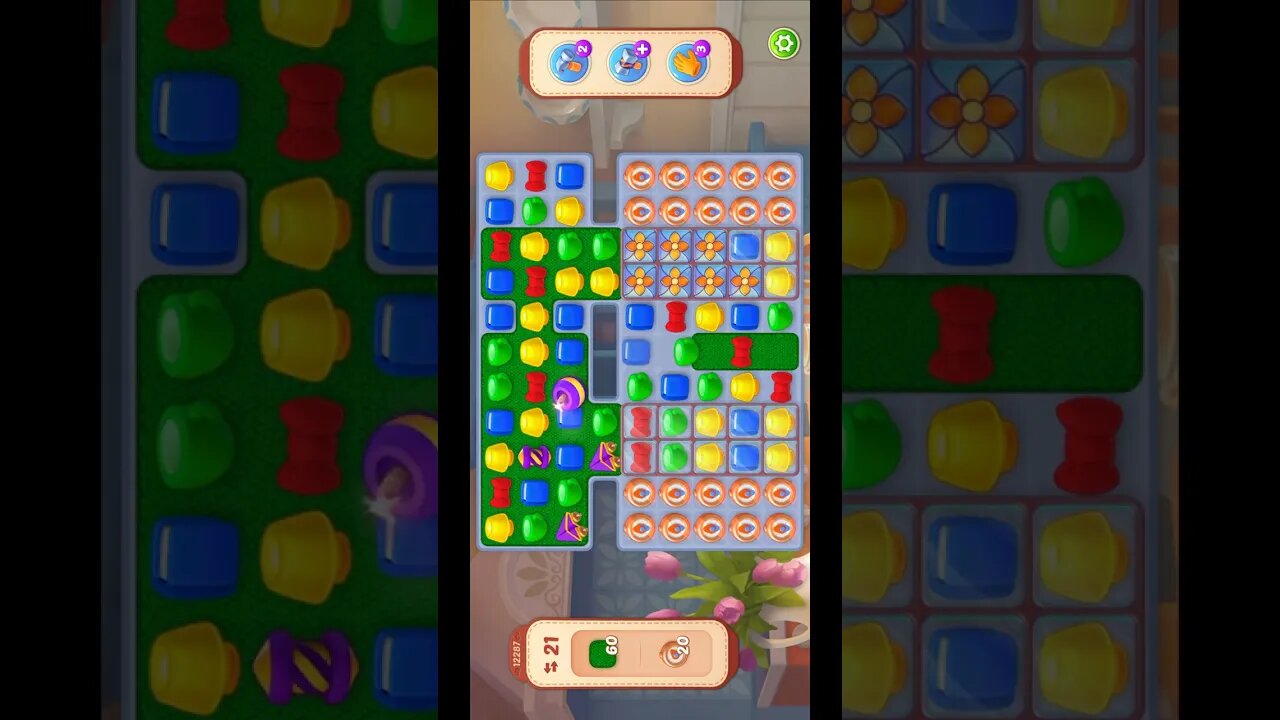 Shorts Playrix Homescapes Gameplay Walkthrough Level 12287