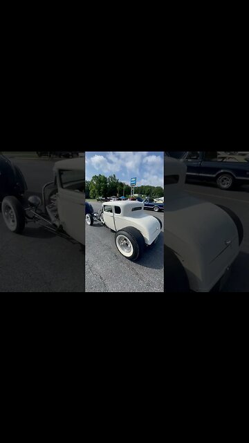 White Hot ‘29 Model A ‘60s Style Hot Rod