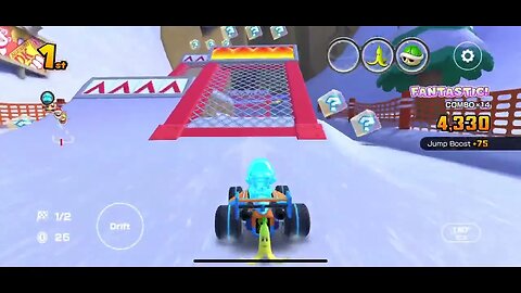 Mario Kart Tour - Wii DK Summit R/T Gameplay