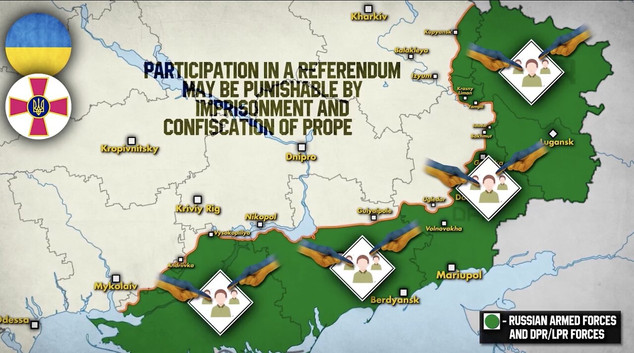 Kiev Regime Bloody Attempts To Disrupt Referenda Will Not Succeed!