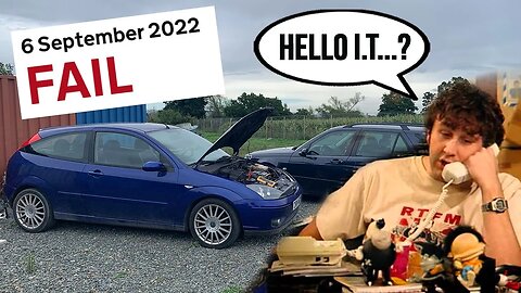 Focus ST170 in Imperial Blue Part 3 - An MOT Fail... Who ya gonna call?